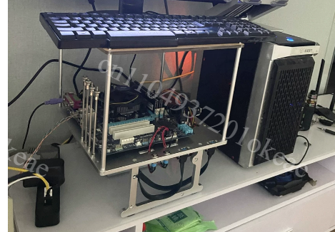 JXK-K2 Open Frame Full Aluminu - đánh giá và giá Aluminum Open Frame Test Bench Water Cooling