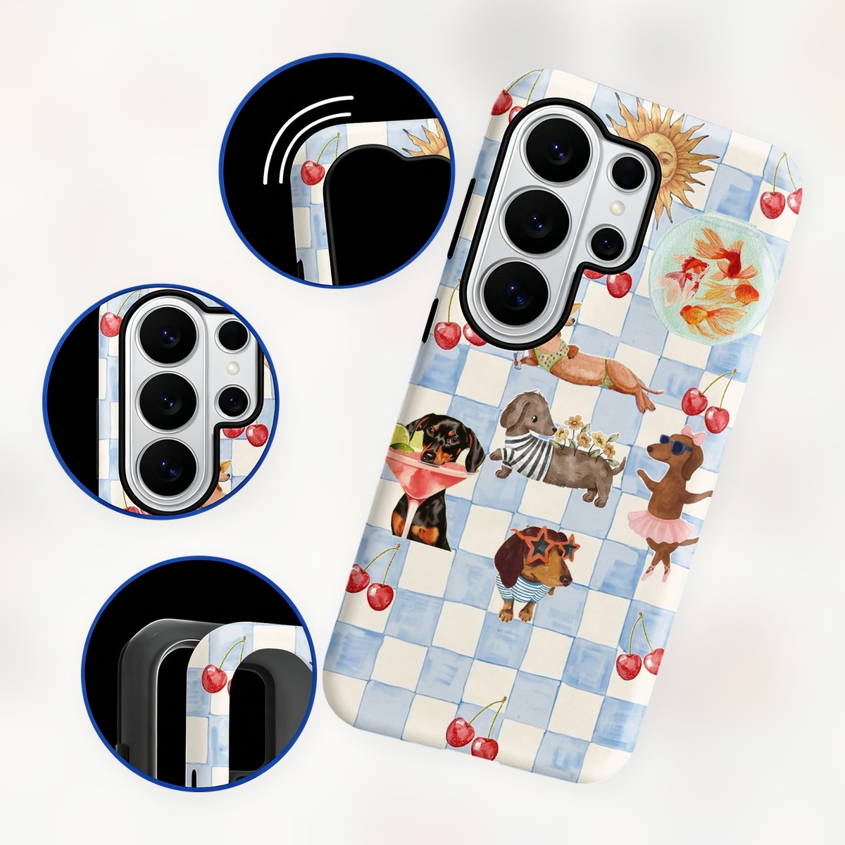 Funny Dogs Summer 2-in-1 Dual- - đánh giá và giá Computer Case