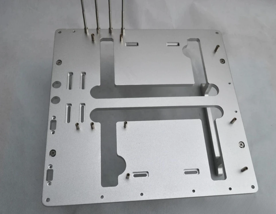 Mini ITX MATX ATX Open Frame P - đánh giá và giá Aluminum Open Frame Test Bench Water Cooling